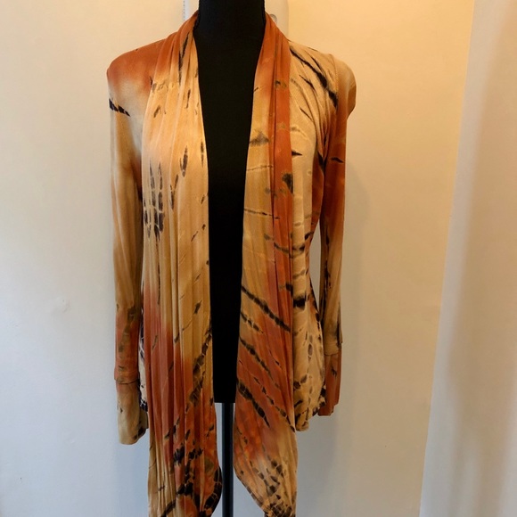 S-Twelve Sweaters - Tye Dye Shrug